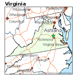 best places to live in ashland, virginia