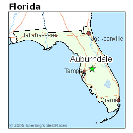 Map Of Auburndale Florida 2018