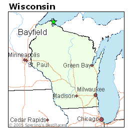 Bayfield County Interactive Map Cost Of Living In Bayfield, Wisconsin