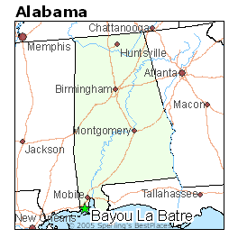 Bayou La Batre Map Best Places To Live In Bayou La Batre, Alabama