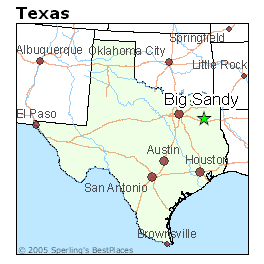 Big Sandy Texas Map Best Places To Live In Big Sandy, Texas