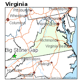 big stone gap va map Best Places To Live In Big Stone Gap Virginia