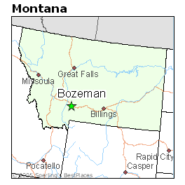 map of bozeman montana Bozeman Montana Cost Of Living map of bozeman montana