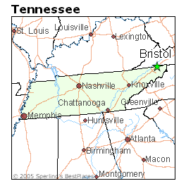map of bristol tennessee Best Places To Live In Bristol Tennessee map of bristol tennessee