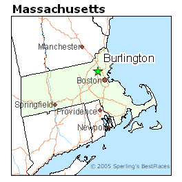 burlington ma zip code map Burlington Massachusetts Cost Of Living burlington ma zip code map