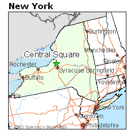 Map Of Central Ny Best Places To Live In Central Square, New York