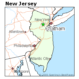 how far is chatham nj from nyc