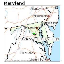 Chevy Chase Village Map Best Places To Live In Chevy Chase Village, Maryland