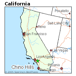 chino hills california map Chino Hills California Cost Of Living