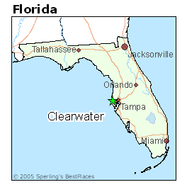 Where Is Clearwater Florida On The Map 2018