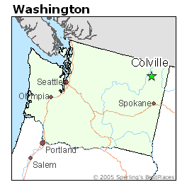 Where Is Colville Washington On The Map