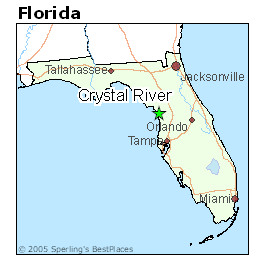 Map Crystal River Florida
