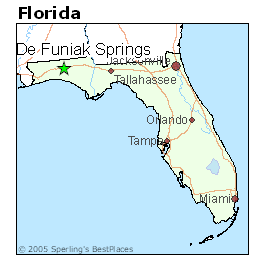 Defuniak Springs Florida Map 2018