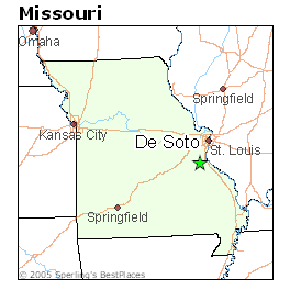 Map Of Desoto Missouri Best Places To Live In De Soto, Missouri