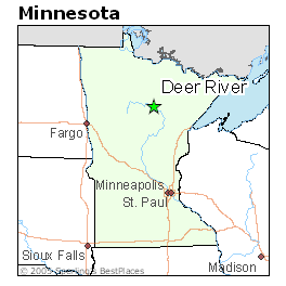 Deer River Mn Map Best Places To Live In Deer River, Minnesota