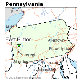 Butler Pa Zip Code Map Best Places To Live In East Butler, Pennsylvania
