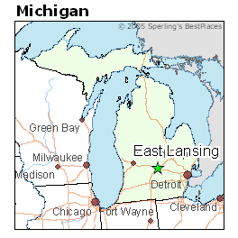 Best Places To Live In East Lansing Michigan