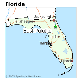 Where Is Palatka Florida On A Map 2018