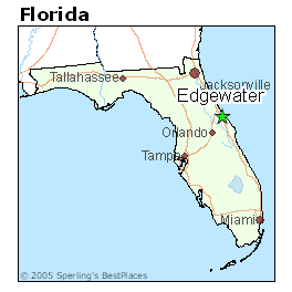 Where Is Edgewater Florida On A Map 2018