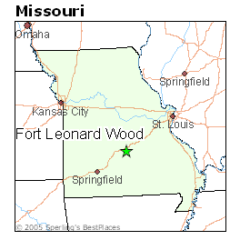 fort leonard wood map Fort Leonard Wood Missouri Cost Of Living