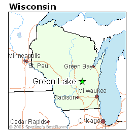 Green Lake Wisconsin Map Best Places To Live In Green Lake, Wisconsin