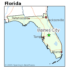 Map Haines City Florida 2018