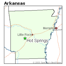 Hot Springs Arkansas Map Best Places To Live In Hot Springs, Arkansas