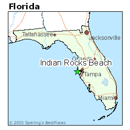 Map Of Indian Rocks Beach Florida 2018