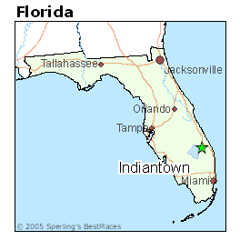 Indiantown Florida Map 2018