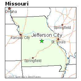 jefferson city mo map Jefferson City Missouri Cost Of Living jefferson city mo map
