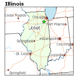 map of joliet il Best Places To Live In Joliet Illinois