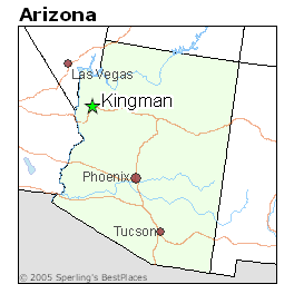 Map Of Kingman Arizona
