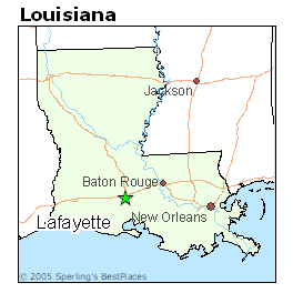 where is lafayette la on the map Best Places To Live In Lafayette Louisiana where is lafayette la on the map