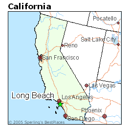 map of long beach california Long Beach California Cost Of Living