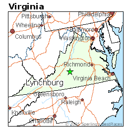 Lynchburg Va Zip Code Map Best Places to Live in Lynchburg, Virginia