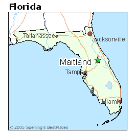 Where Is Maitland Florida On A Map 2018