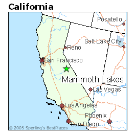 Mammoth Lakes Map Mammoth Lakes Mammoth Lakes Camping Lake Tahoe Lodging