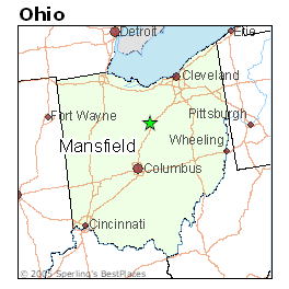 map of mansfield ohio Best Places To Live In Mansfield Ohio map of mansfield ohio