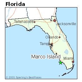 Map Of Florida Marco Island 2018