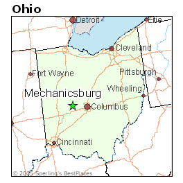 Best Places in Mechanicsburg, OH
