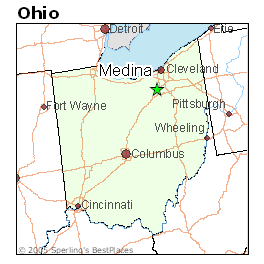 map of medina ohio Best Places To Live In Medina Ohio map of medina ohio