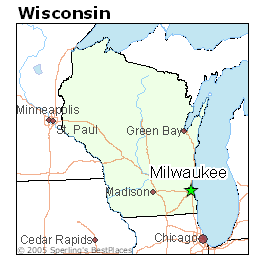 map of milwaukee wisconsin Milwaukee Wisconsin Cost Of Living map of milwaukee wisconsin