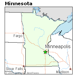 Minneapolis-Saint Paul Attractions Map