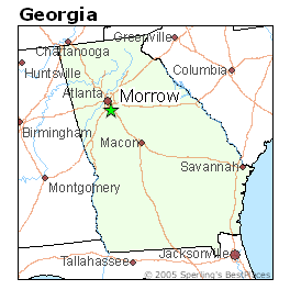best places to live in morrow, georgia