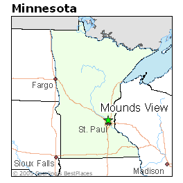 Mounds View Mn Map Best Places To Live In Mounds View, Minnesota