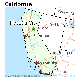 nevada city california map Best Places To Live In Nevada City California nevada city california map