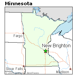 New Brighton Mn Map Best Places To Live In New Brighton, Minnesota