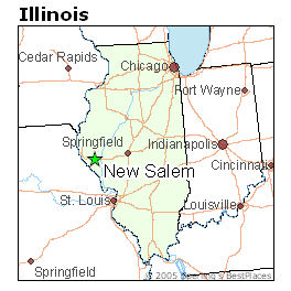 New Salem Illinois Map Best Places To Live In New Salem, Illinois