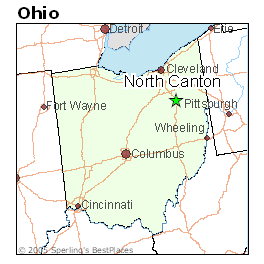 map of north canton ohio North Canton Ohio Cost Of Living map of north canton ohio