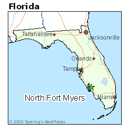 North Fort Myers Florida Map Best Places to Live in North Fort Myers, Florida